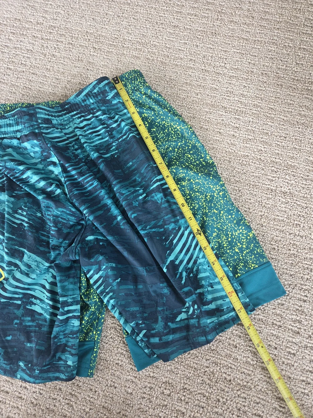 Under Armour Boys' Teal Green Athletic Shorts - 2-Pack